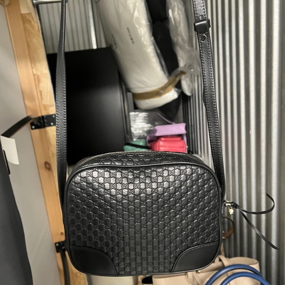 Gucci Black Guccissima Bree Messenger bag - Picture 2 of 2